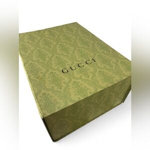 Gucci Green Patterned Luxury Gift Box